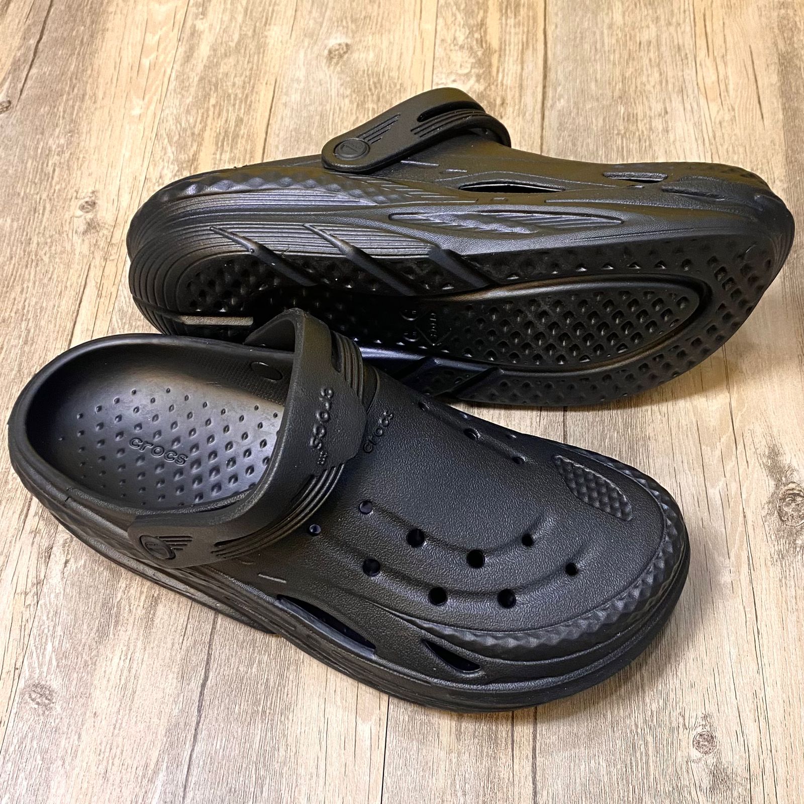 Dép Crocs Clog Off Grid HN2 Black
